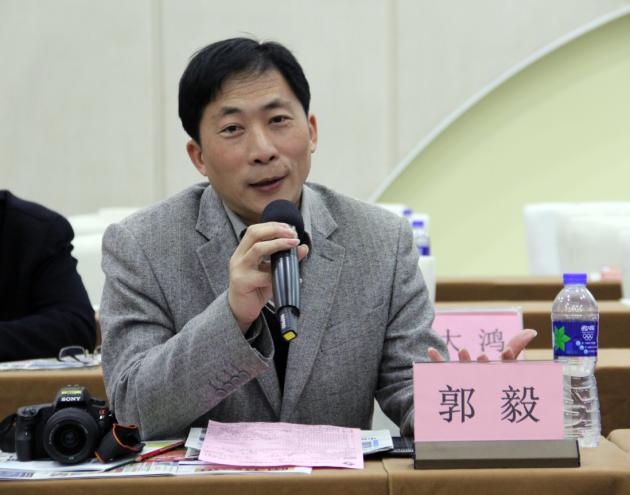 圖6、廣東省家居建筑裝飾材料商會副會長郭毅談及企業(yè)資源與信息傳遞.jpg